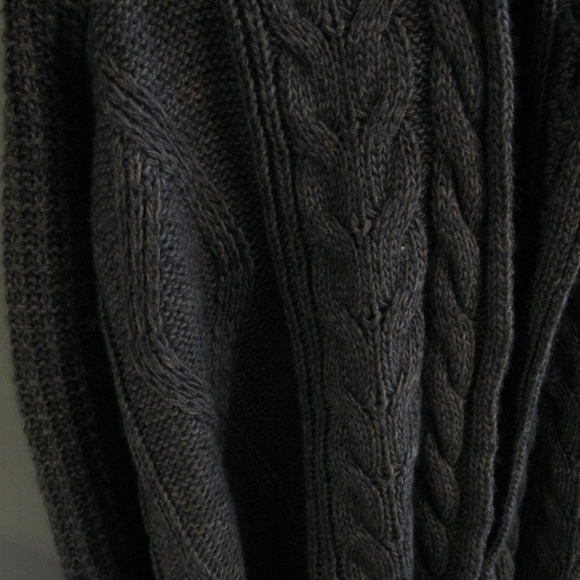 ELSAMANDA ANTHROPOLOGIE Cable Knit Cardigan M - Picture 9 of 14